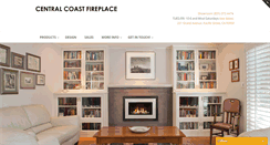 Desktop Screenshot of centralcoastfireplace.com